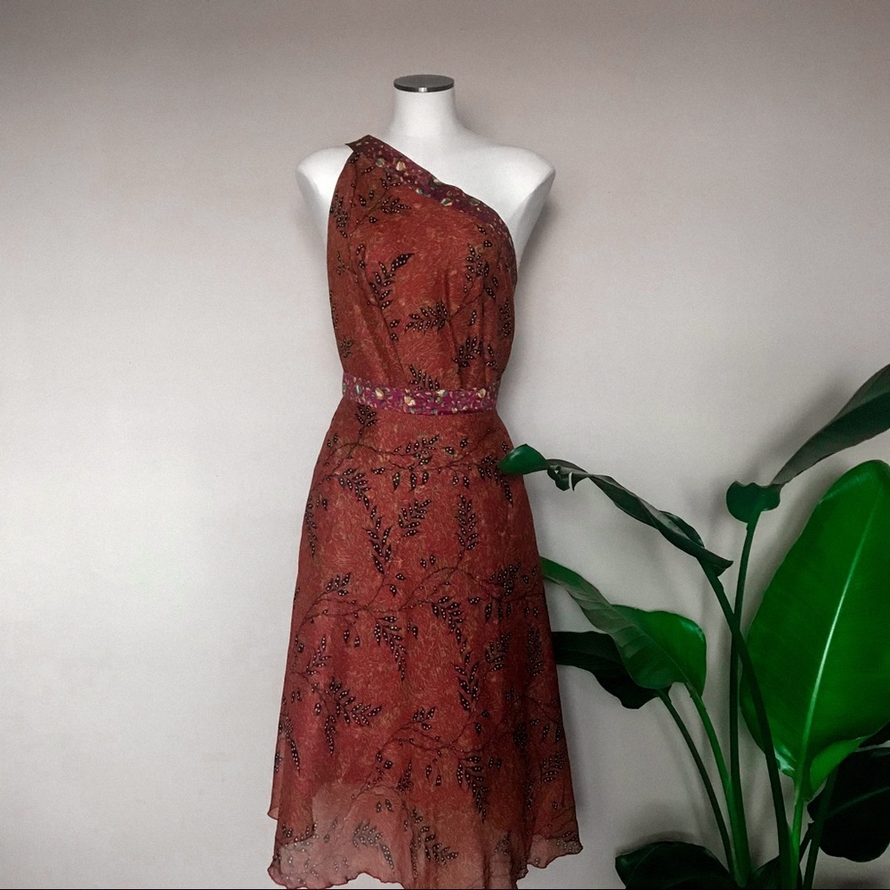 Earthbound Recycled Sari Wrap Skirt